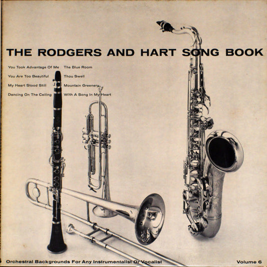 The Rodgers And Hart Song Book Volume 6