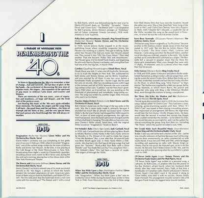 Remembering The '40s - A Parade Of Nostalgic Hits