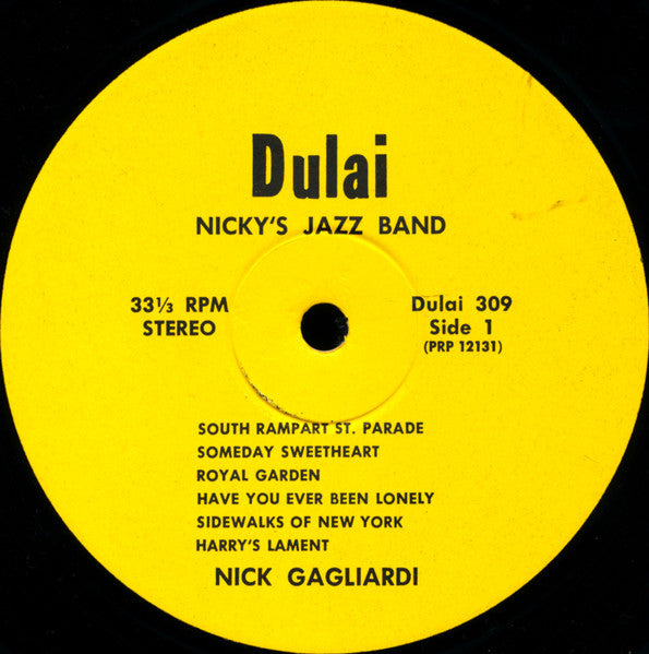 New Orleans Dixieland Jazz, All Nite Album