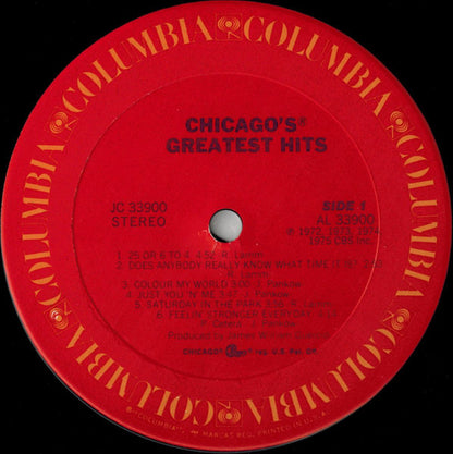 Chicago's Greatest Hits