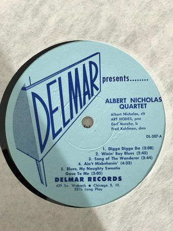 The Albert Nicholas Quartet With Art Hodes