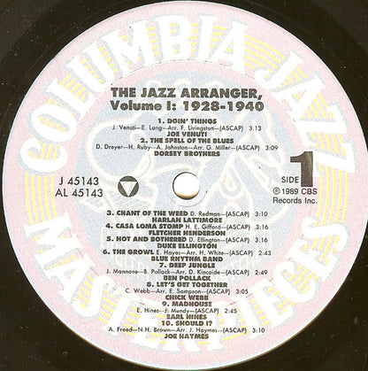 The Jazz Arranger Volume 1