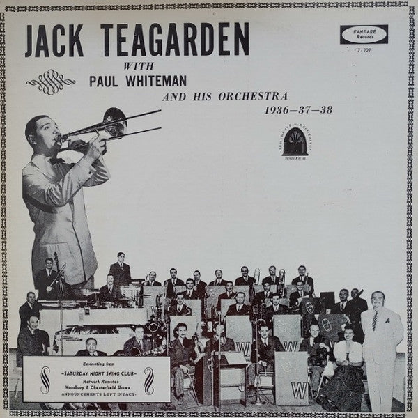 Jack Teagarden With Paul Whiteman And His Orchestra 1936-37-38