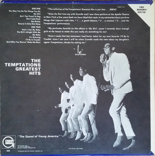 The Temptations Greatest Hits
