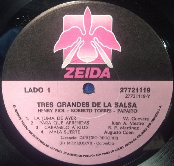 3 Grandes De La Salsa