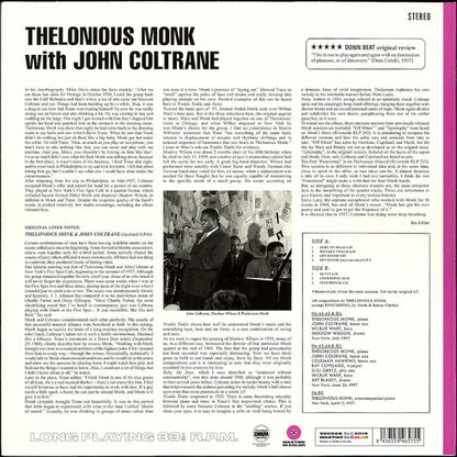 Thelonious Monk With John Coltrane