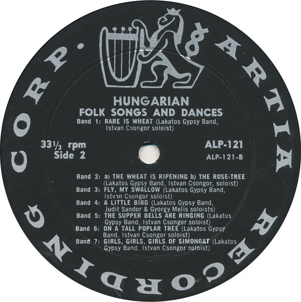 Hungarian Folk Songs & Dances