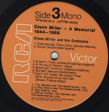 Glenn Miller - A Memorial 1944-1969