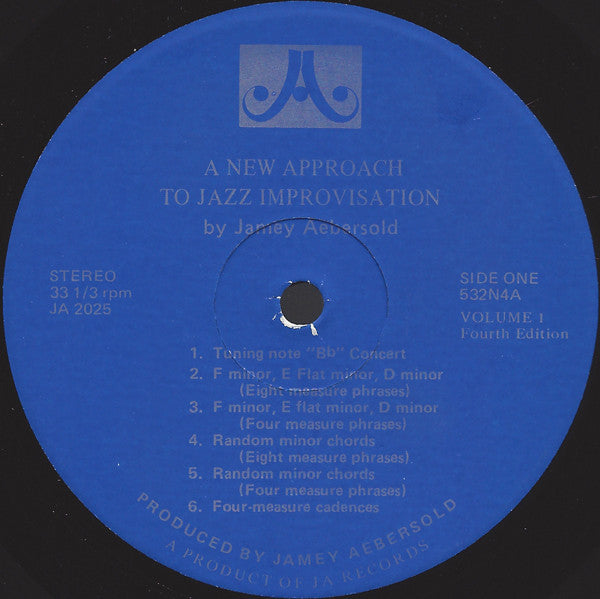 A New Approach To Jazz Improvisation (Volume 1 - Fourth Edition)