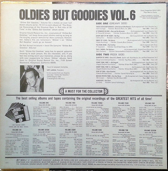Oldies But Goodies Vol. 6
