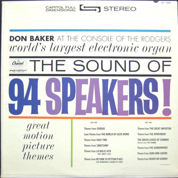 The Sound Of 94 Speakers