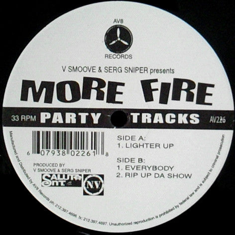 V.Smoove & Serg Sniper – More Fire