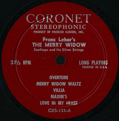 "The Merry Widow" By Franz Lehar