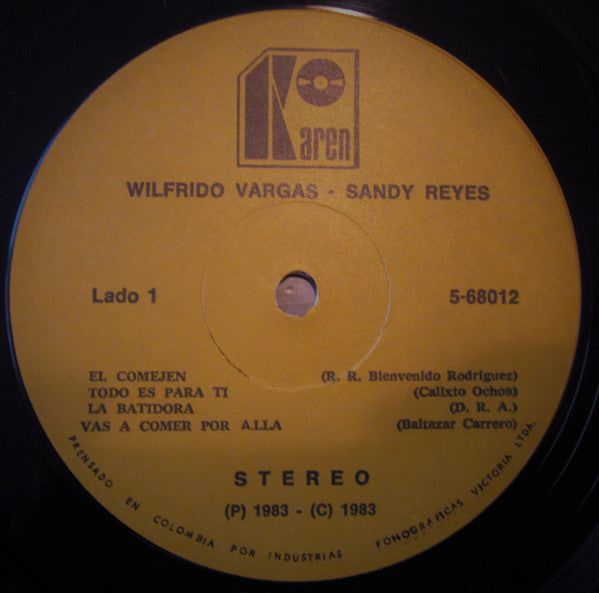 Wilfrido Vargas & Sandy Reyes