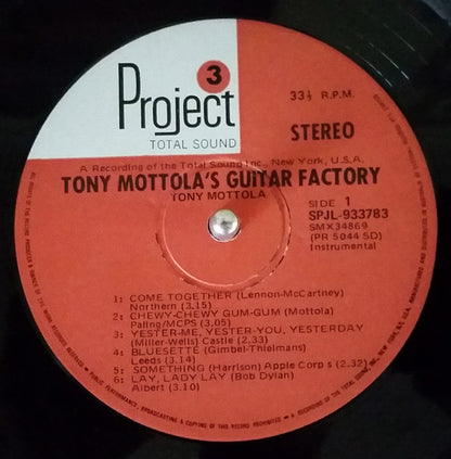 Tony Mottola's Guitar Factory