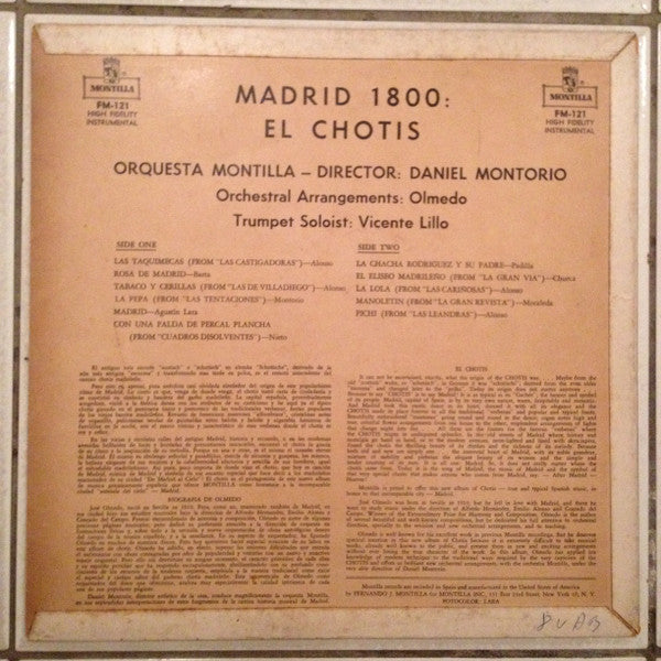 Madrid 1800: El Chotis