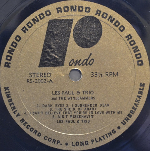 Les Paul & Trio & The Windjammers