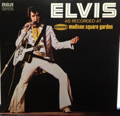 Elvis As Recorded At Madison Square Garden