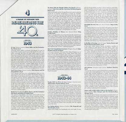 Remembering The '40s - A Parade Of Nostalgic Hits