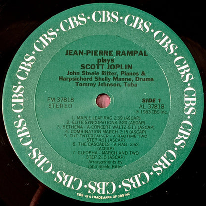 Rampal Plays Scott Joplin: The Entertainer / Great Crush Collection