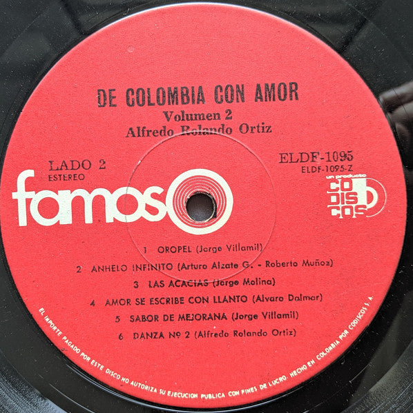 De Colombia... Con Amor Vol. 2