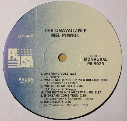 The Unavailable Mel Powell