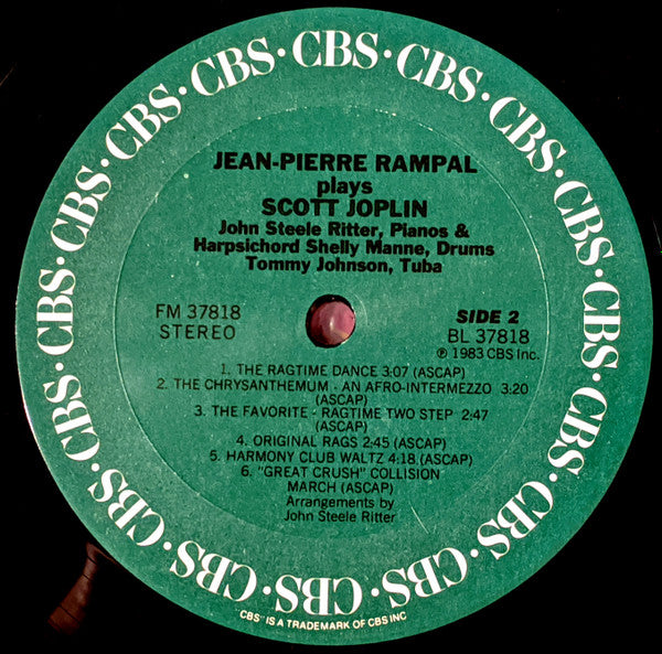 Rampal Plays Scott Joplin: The Entertainer / Great Crush Collection