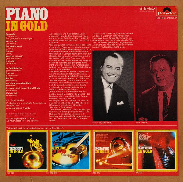 Piano In Gold