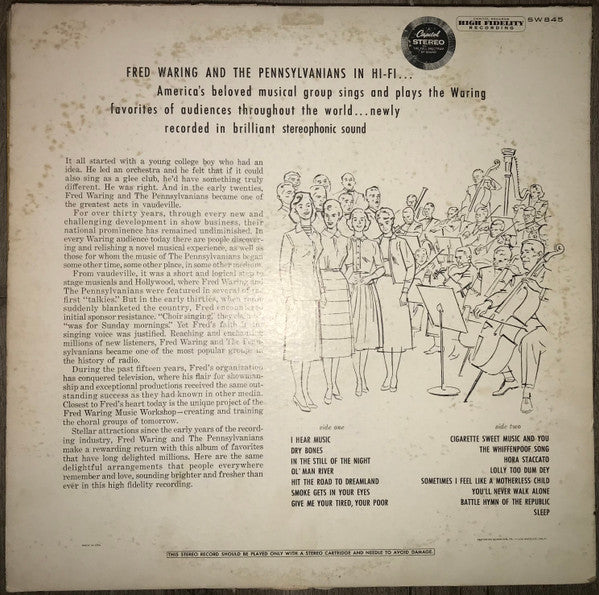 Fred Waring & The Pennsylvanians In Hi-Fi