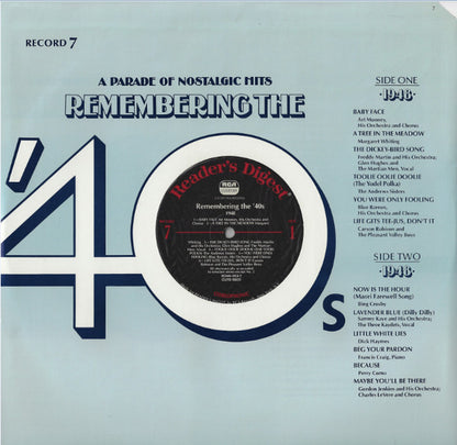 Remembering The '40s - A Parade Of Nostalgic Hits