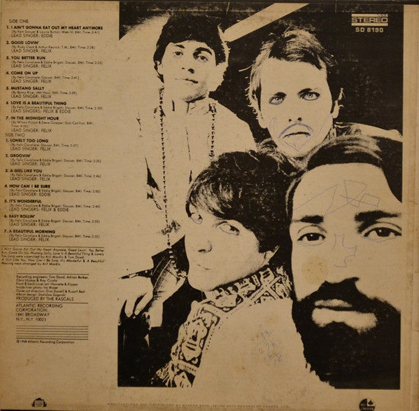 Time Peace The Rascals' Greatest Hits