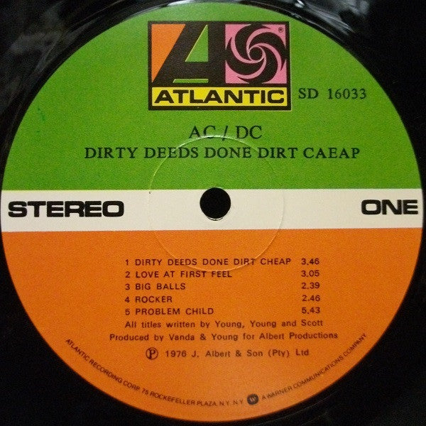 Dirty Deeds Done Dirt Cheap