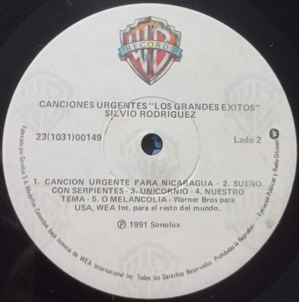 Canciones Urgentes - Los Grandes Exitos