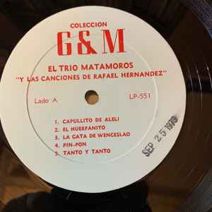 El Trio Matamoros y la musica de RAFAEL HERNANDEZ