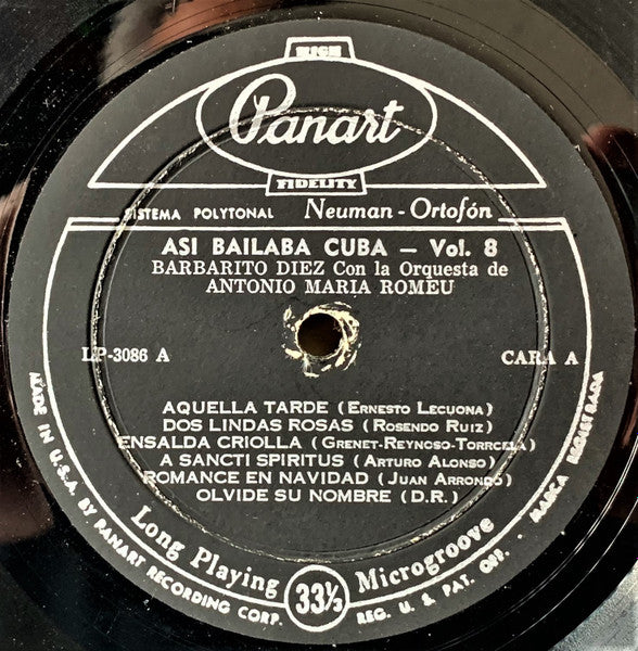 Asi Bailaba Cuba Vol. 8