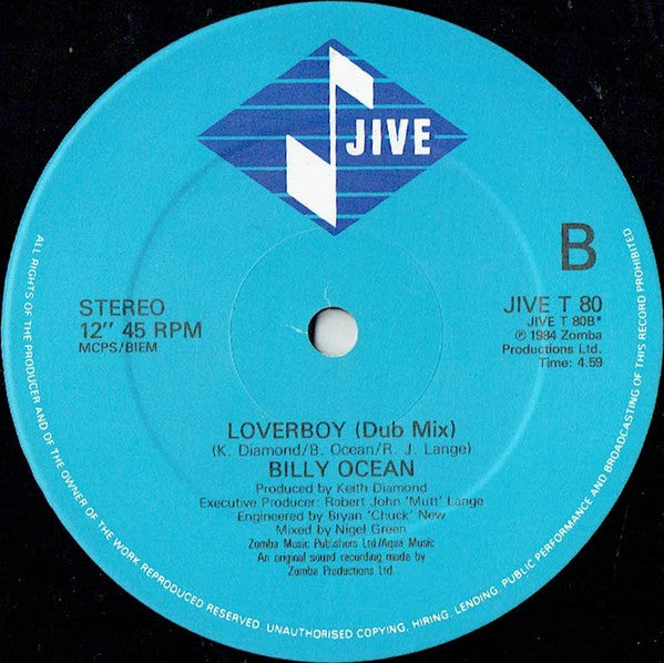 Loverboy By Billy Ocean – Groove.do