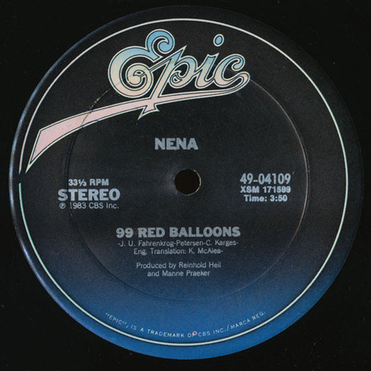 99 Red Balloons / 99 Luftballons