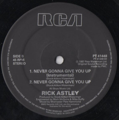 Never Gonna Give You Up