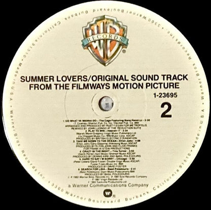 Summer Lovers (Original Sound Track From The Filmways Motion Picture)