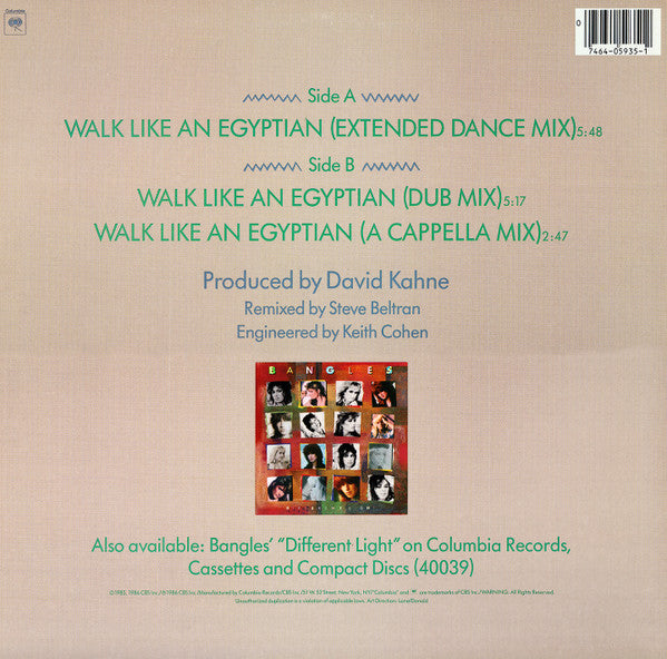 Walk Like An Egyptian