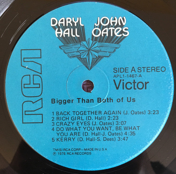 Bigger Than Both Of Us - Daryl Hall & John Oates