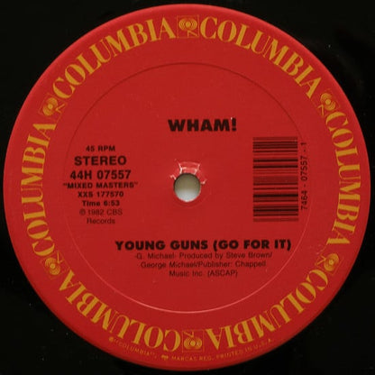 Young Guns (Go For It) / Bad Boys