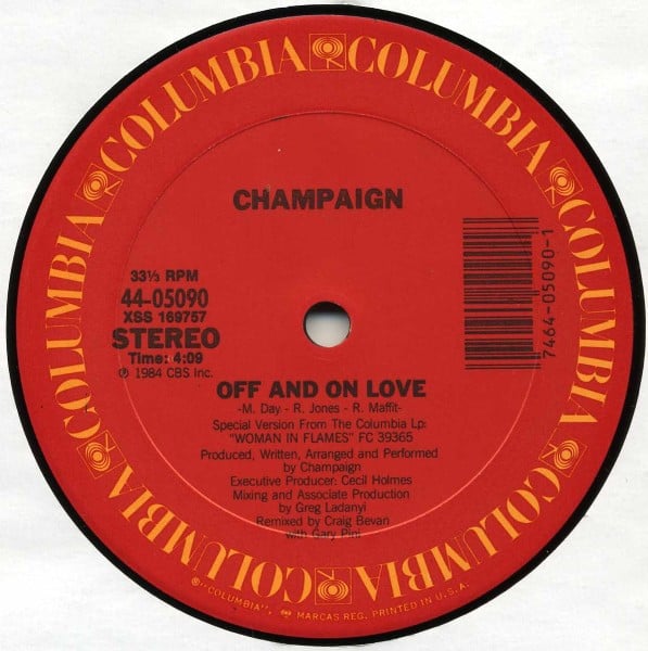 Off And On Love (12" Dance Version)