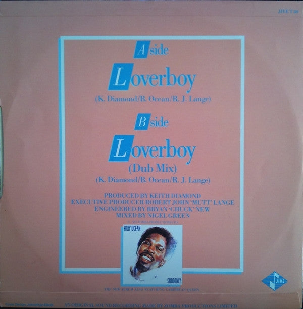 Loverboy By Billy Ocean – Groove.do