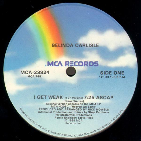 I Get Weak (12" Version)