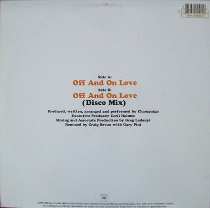 Off And On Love (12" Dance Version)