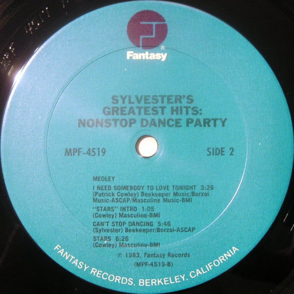 Sylvester's Greatest Hits: Nonstop Dance Party