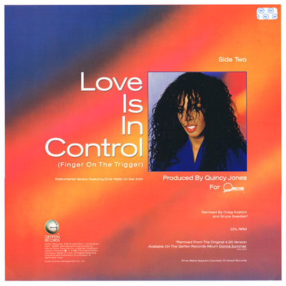 Love Is In Control (Finger On The Trigger)