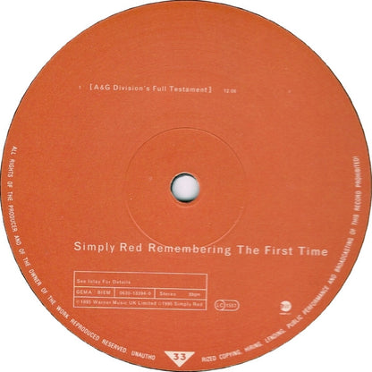 Remembering The First Time (The Remixes)