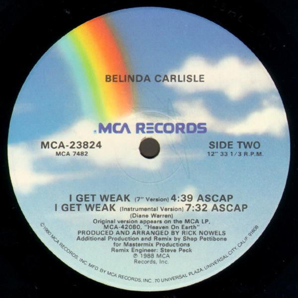 I Get Weak (12" Version)